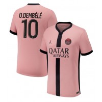 Muški Nogometni Dres Paris Saint-Germain Ousmane Dembele #10 Rezervni 2024-25 Kratak Rukav